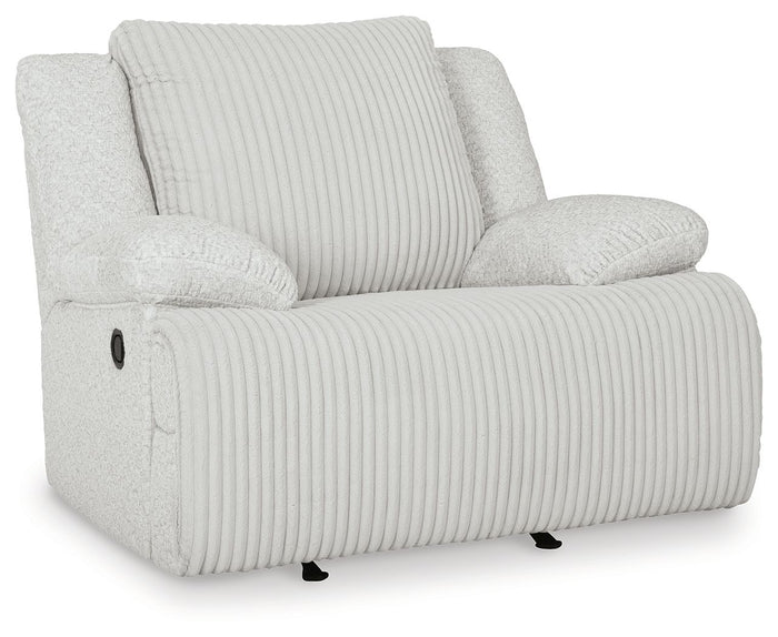 Top Tier - Rocker Recliner - Fabric - Alloy image 1