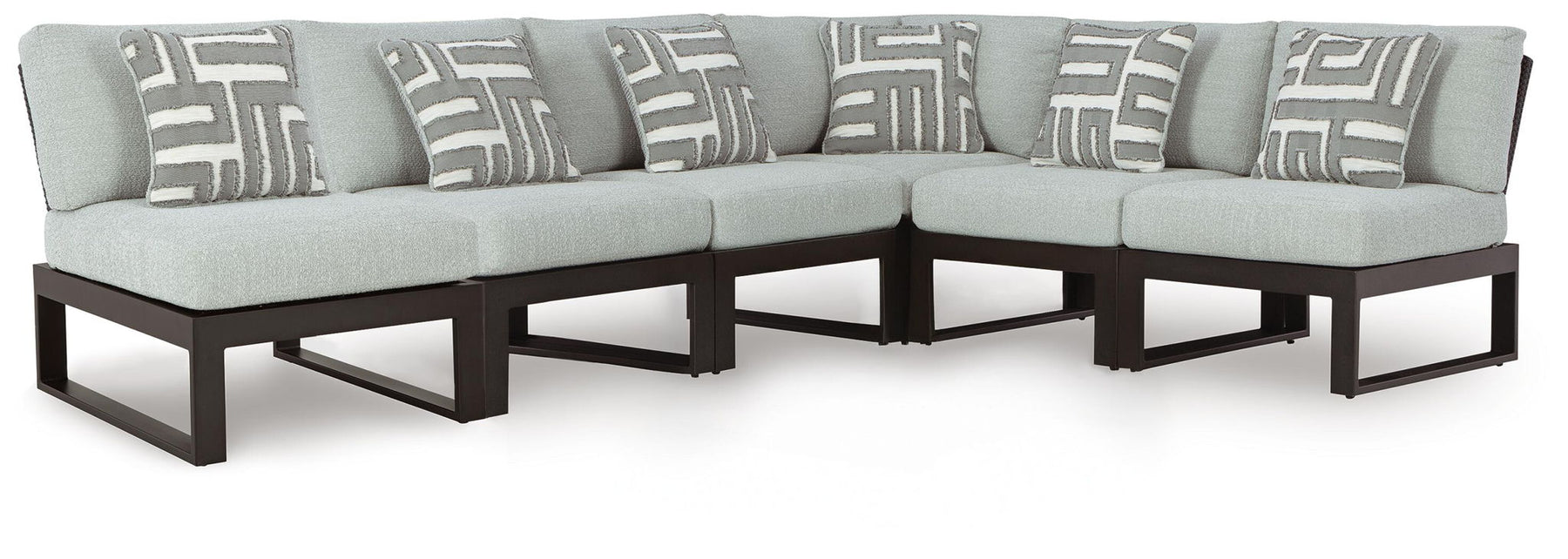 Black / 6 Pc. Sectional