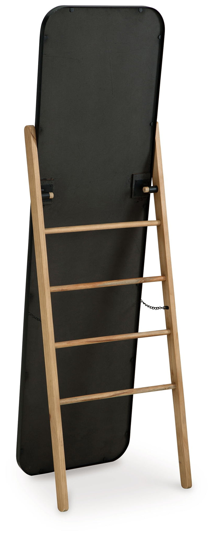 Bronick - Floor Mirror - Black / Brown image 3