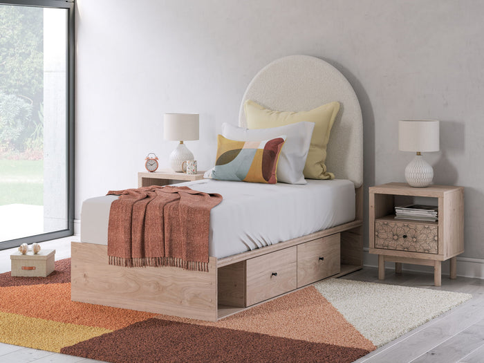 Arloster - Upholstered Panel Bed image 7