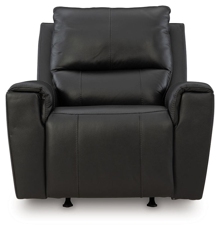 Glossmore - Rocker Recliner - Black image 3