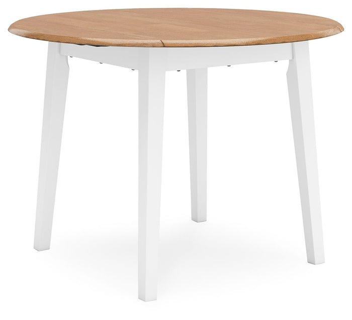Gesthaven - Round Dining Room Drop Leaf Table image 2
