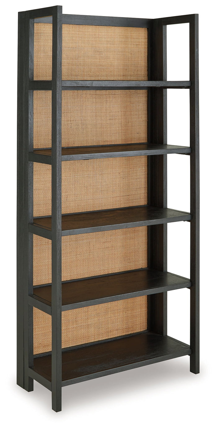 Abyard - Bookcase - Black / Natural image 1