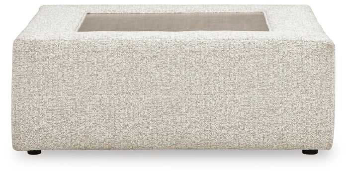 Ashbourne Estate - Oversized Accent Ottoman - Snowstone image 3