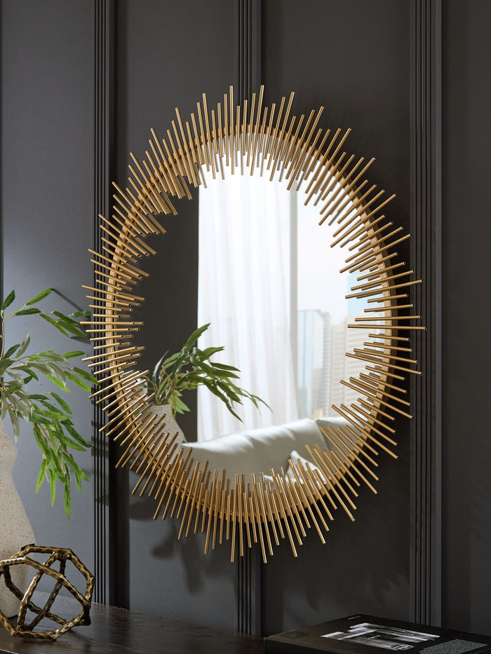Wainport - Accent Mirror - Gold Finish image 2