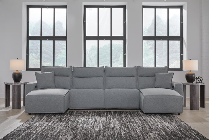 Modmax II - 4 Piece Reclining Sectional image 7