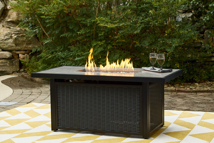 Beachcroft - Rectangular Fire Pit Table image 2