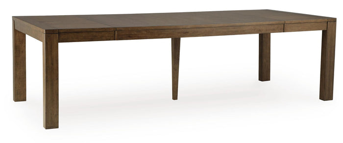 Marxmore - Rectangular Dining Room Butterfly Extension Table - Brown image 1