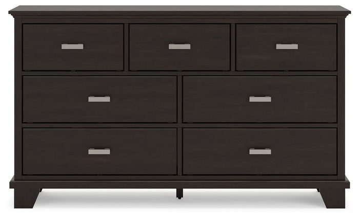 Covetown - Dresser - Dark Brown image 3