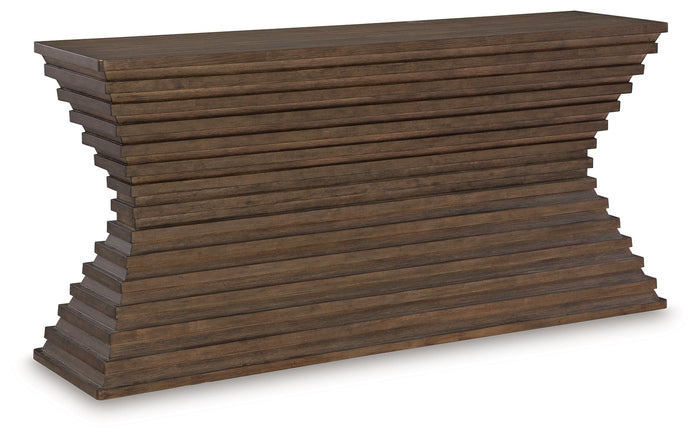 Hannodream - Sofa Table - Warm Brown image 1