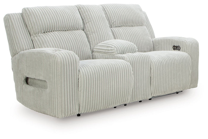 Forest Lake - Power Reclining Loveseat With Console / Adj Headrest image 2