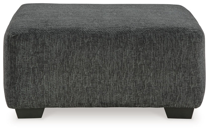 Biddeford - Oversized Accent Ottoman - Shadow image 2
