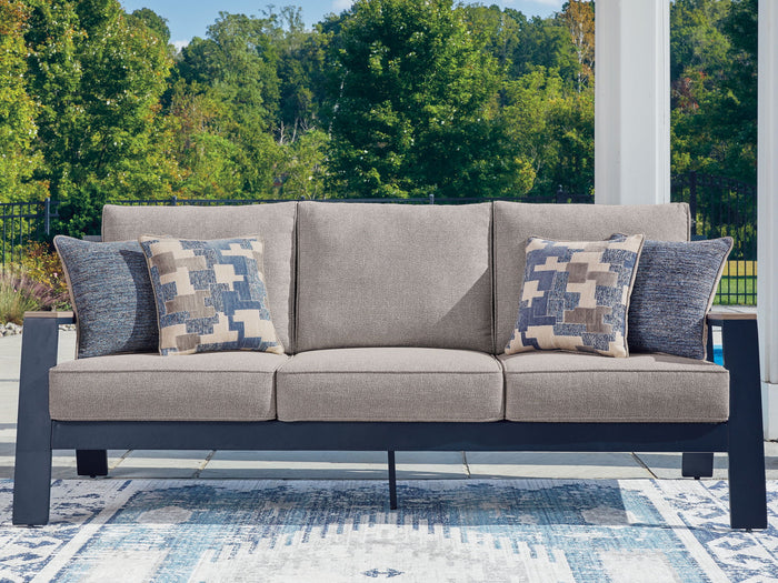 East Beach - Sofa With Cushion - Blue image 2