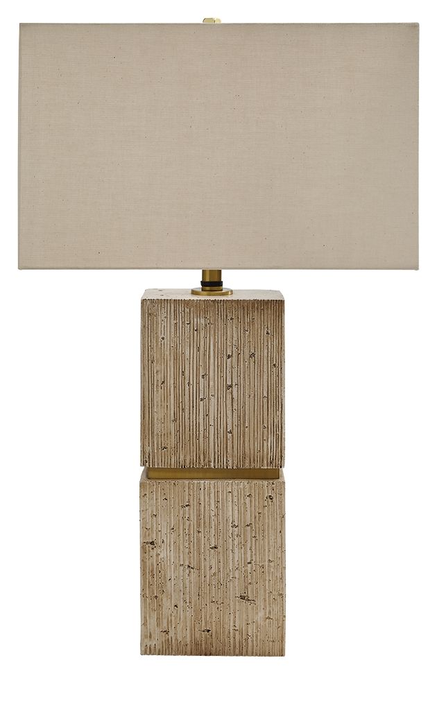 Laddner - Poly Table Lamp - Beige image 1