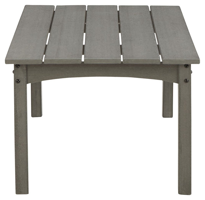 Visola - Rectangular Cocktail Table - Gray image 2