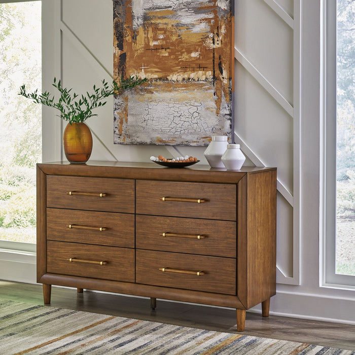 Lyncott - Dresser - Brown image 2