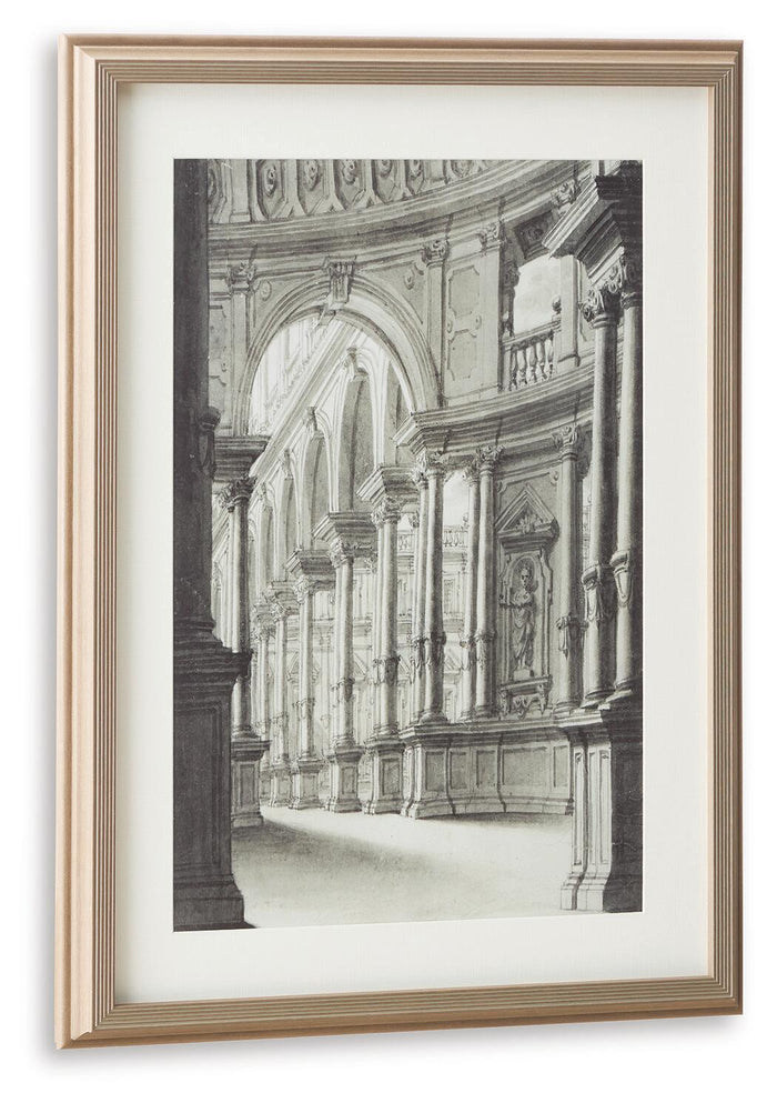 Jebkins - Wall Art - Black / Walnut image 2
