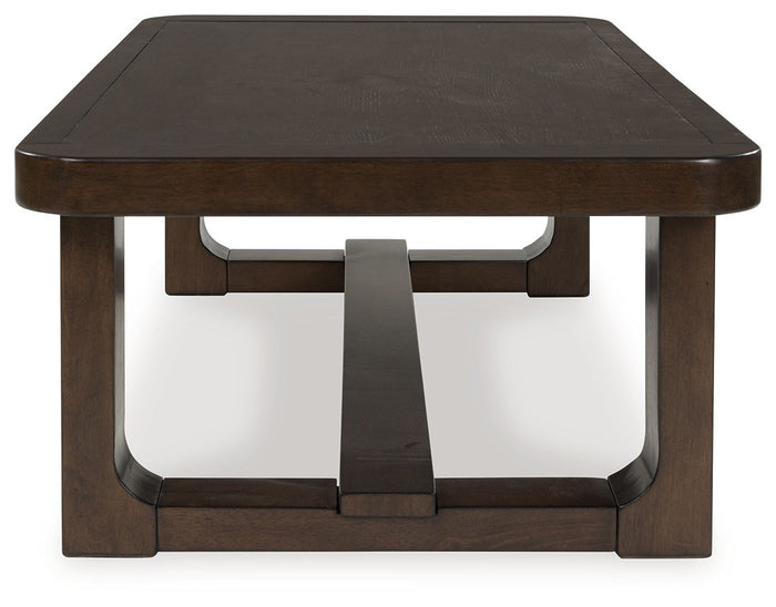 Breckington - Rectangular Cocktail Table - Dark Brown image 3