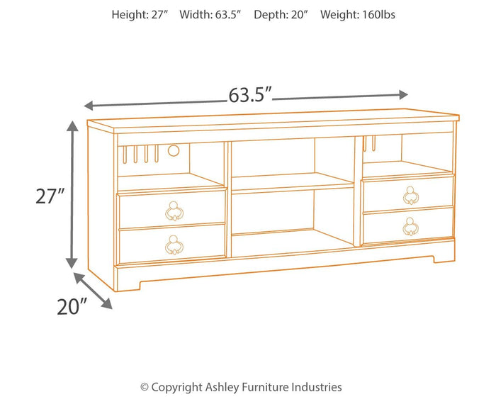 Willowton - TV Stand With Fireplace Option image 3
