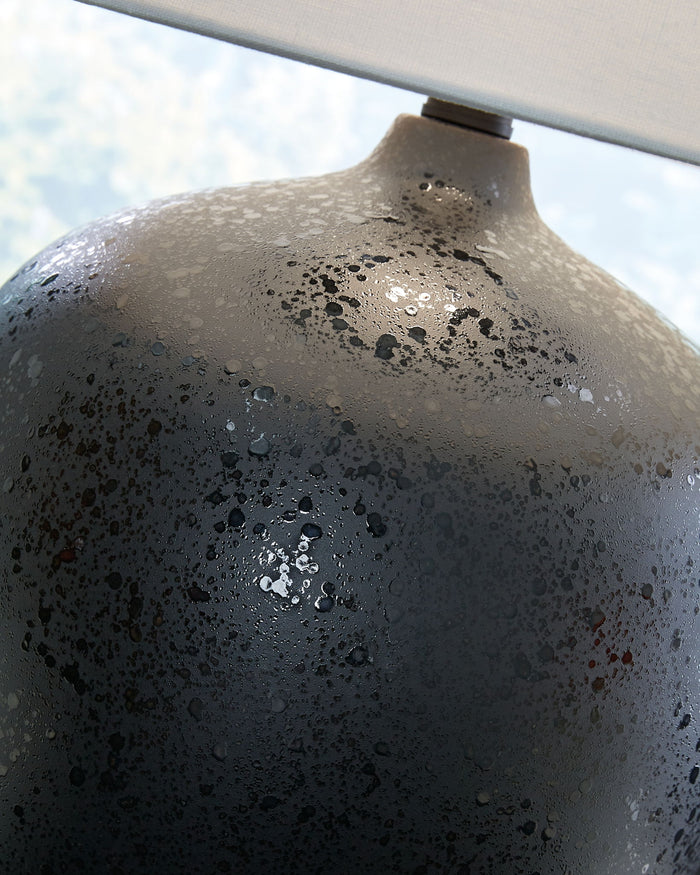 Ladstow - Ceramic Table Lamp  - Black image 3