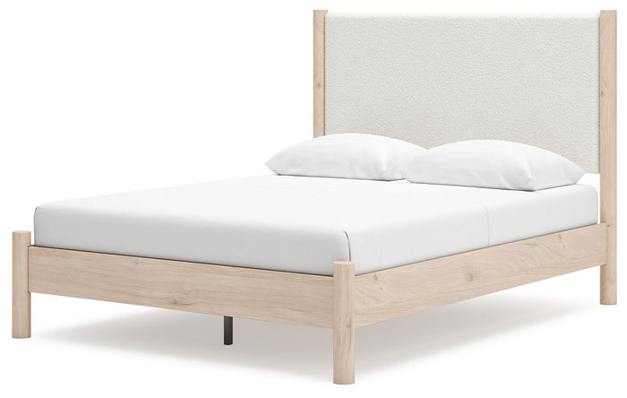 Cadmori - Upholstered Panel Bed image 2
