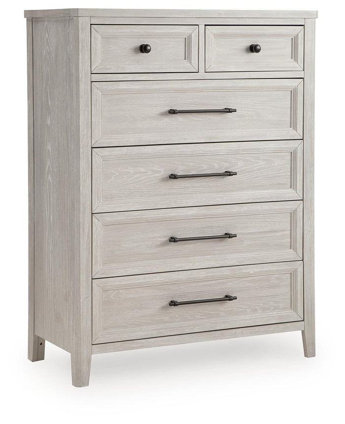 Darbonton - Six Drawer Chest - Dove White image 1