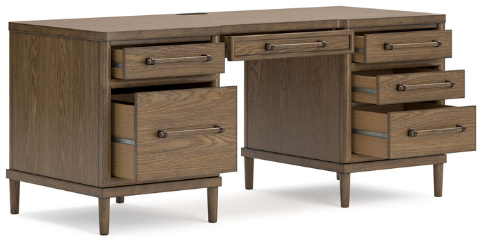 Roanhowe - Home Office Desk - Brown image 3