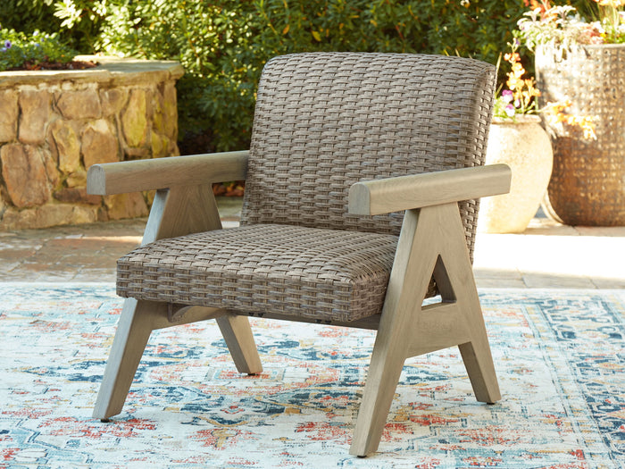 Cliff Trails - Rocking Lounge Chair - Beige image 2