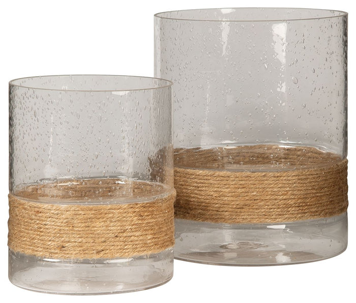 Eudocia - Candle Holder Set (Set of 2) - Clear image 1