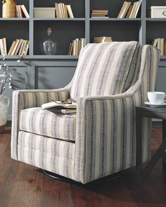 Kambria - Swivel Glider Accent Chair image 2