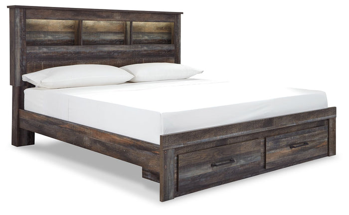 Drystan - Panel Bookcase Bed image 2