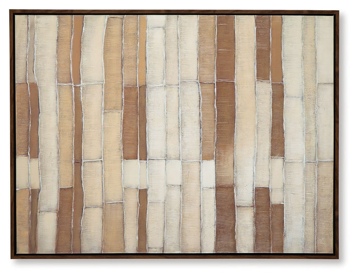 Kalanmore - Wall Art - Brown / Tan / White image 3