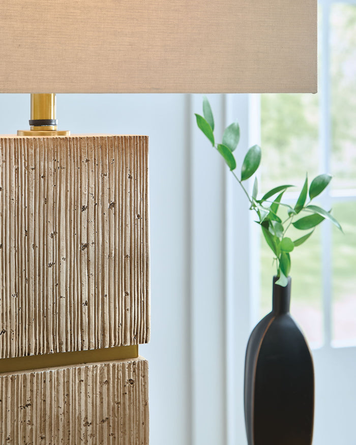 Laddner - Poly Table Lamp - Beige image 3