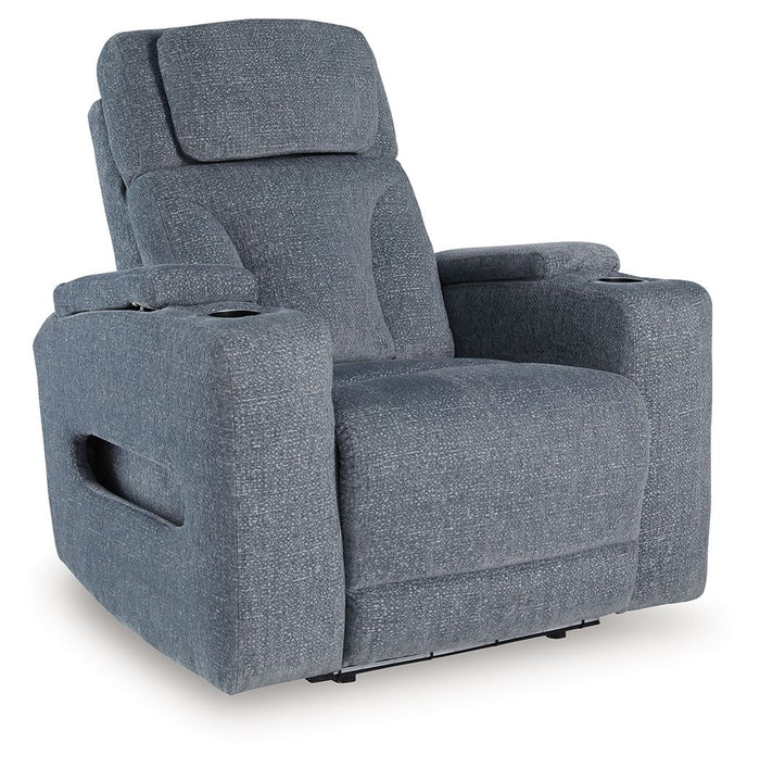 Studio Cave - Power Recliner - Steel image 1