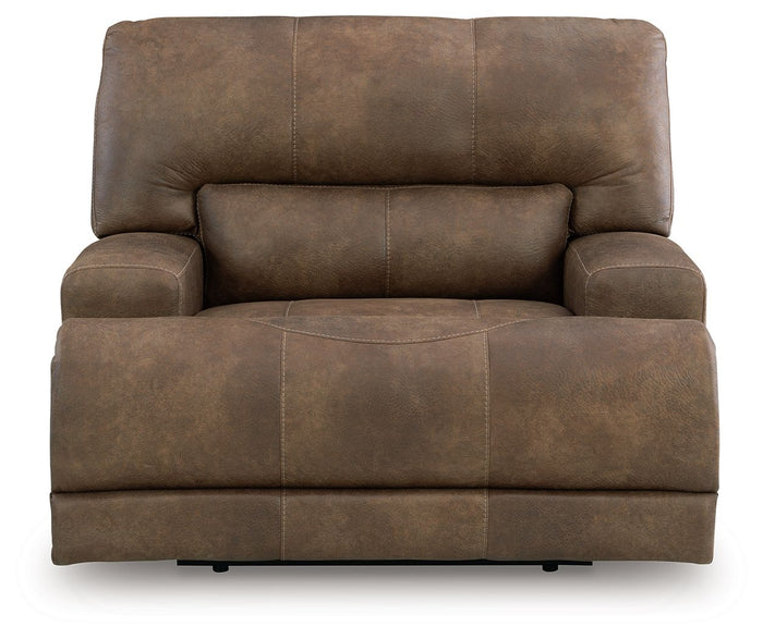 Beckley Place - Power Recliner With Adjustable Headrest - Earth image 2