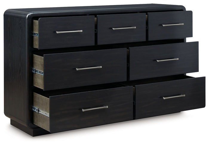 Rowanbeck - Dresser - Black image 3