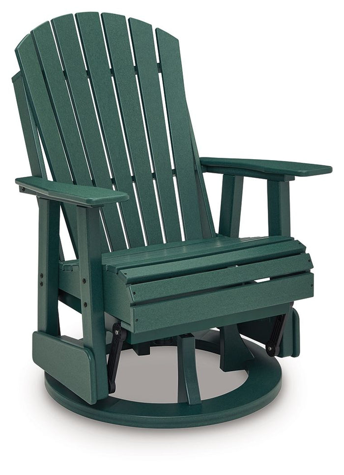 Shell Beach - Swivel Glider Chair - Green image 2