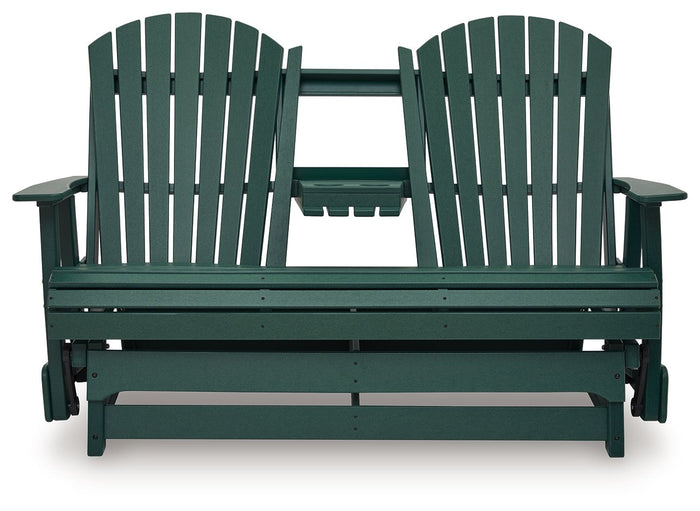 Shell Beach - Loveseat Glider - Green image 2