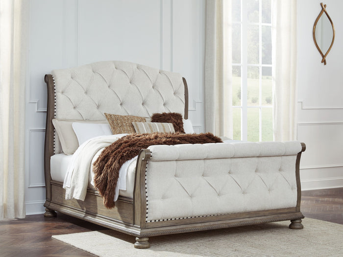 Ardenfield - Upholstered Sleigh Bed image 2