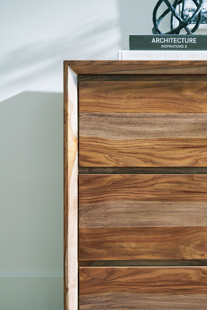 Dressonni - Dresser And Mirror - Brown image 3