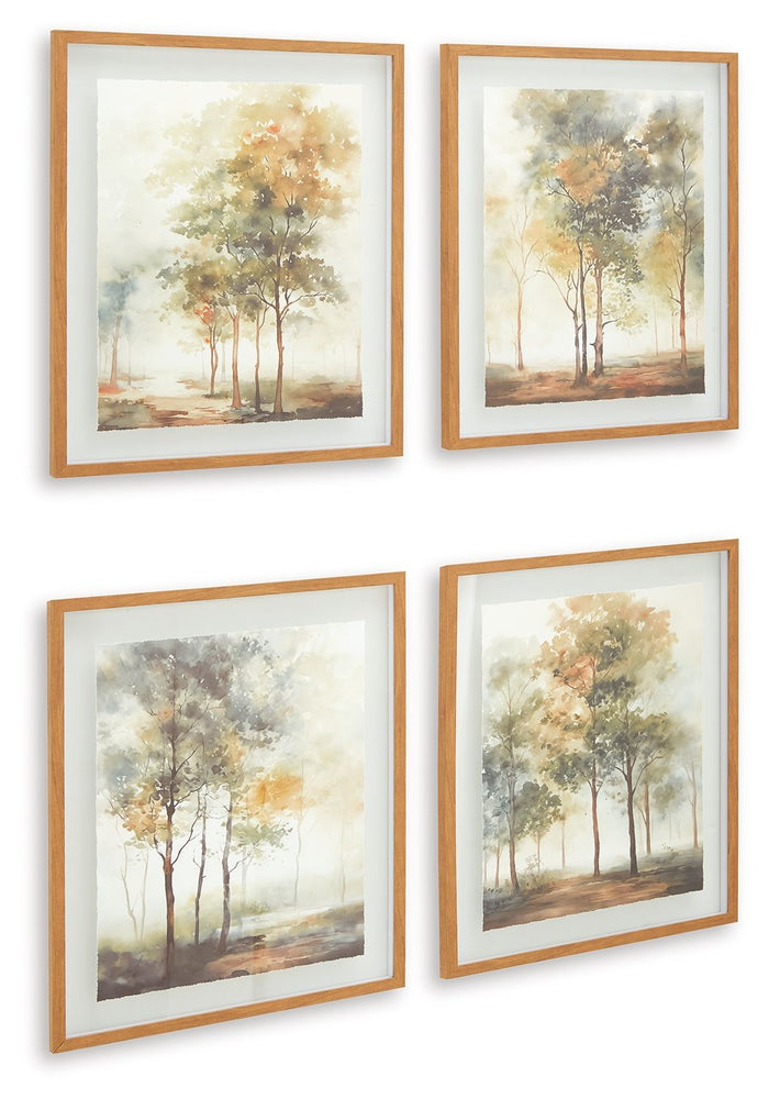 Bryneford - Wall Art Set (Set of 4) - Multi image 2