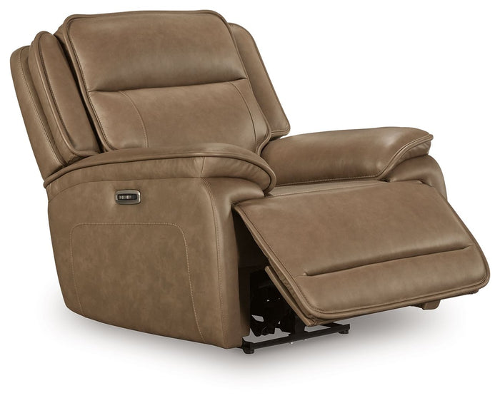 Glencroft - Power Recliner / Adjustable Headrest - Sahara image 2