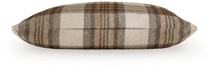 Varnburg - Pillow (Set of 4) - Brown / Cream image 2