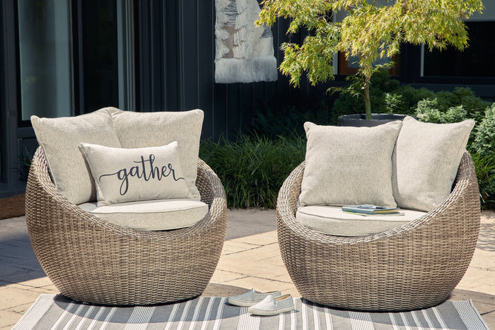 Danson - Swivel Lounge With Cushion image 2