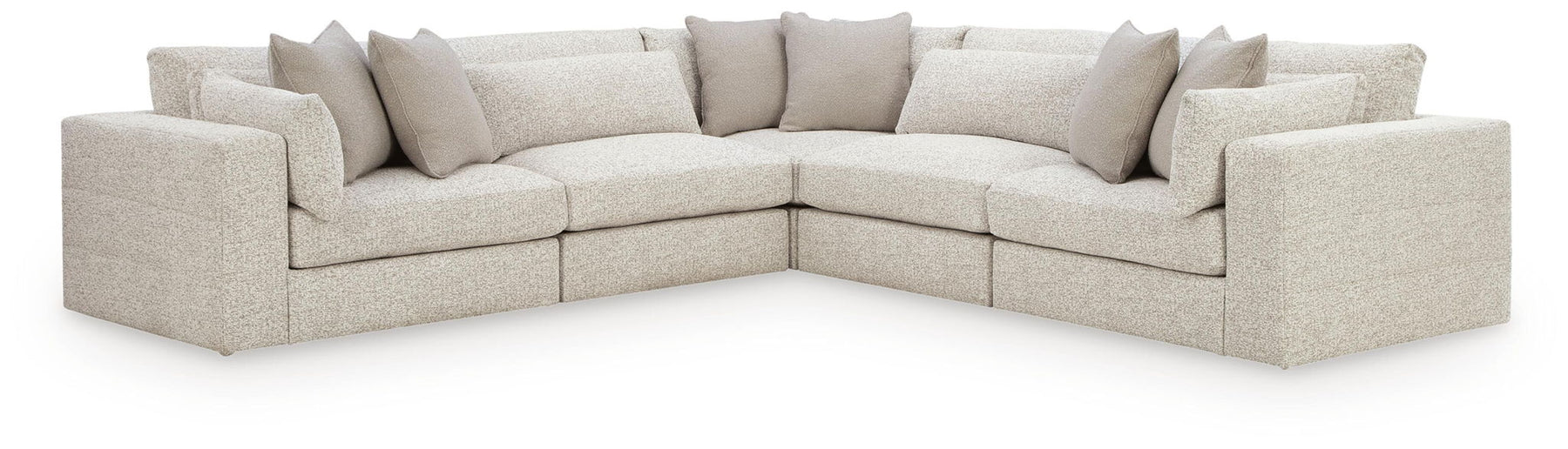 Beige / 5 Pc. Sectional