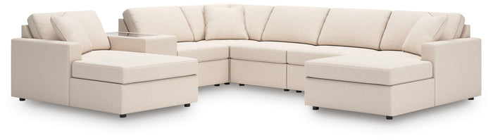 Modmax - U-Shaped Sectional - Oyster image 6