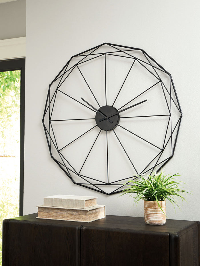 Arkthorne - Wall Clock - Black image 2