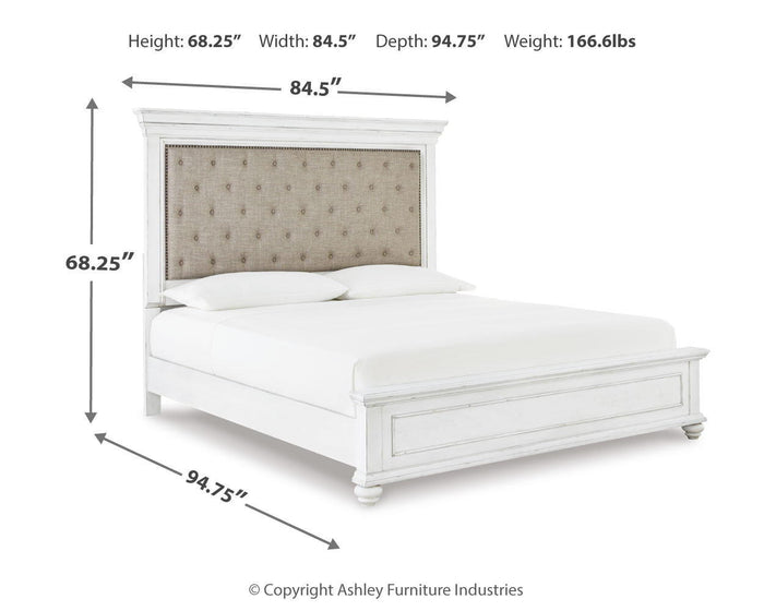 Kanwyn - Upholstered Panel Bed image 6