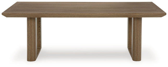 Serene Bay - Rectangular Cocktail Table - Dark Brown image 2