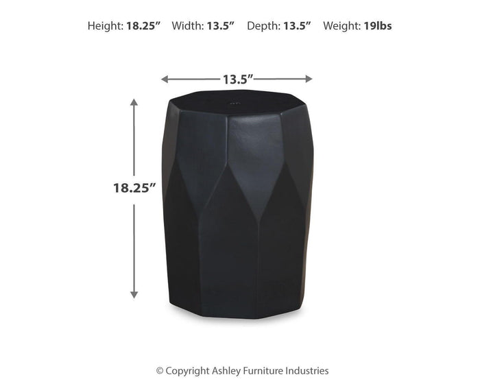 Rhysworth - Stool - Black image 2